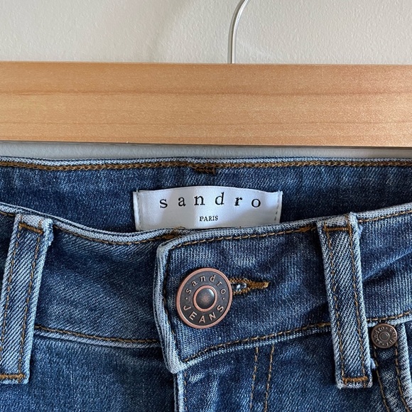 Sandro Paris Sia Stretch Skinny Jeans Size 36 (XS) - Picture 3 of 6